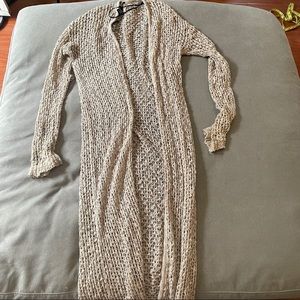 Open cardigan